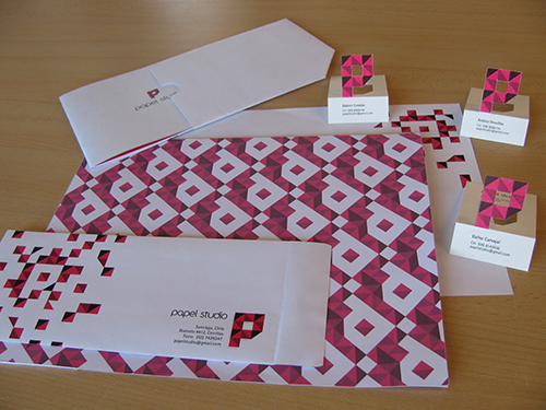 Material corporativo PapelStudio | Proyecto académico